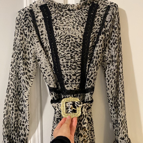 ASOS belted midi dress - Picture 2 of 5